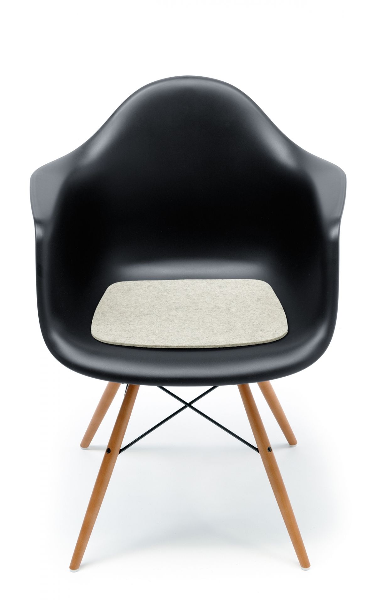 Sitzauflage-Filzauflage Eames Plastic Arm Chairs DAR / RAR / DAW Marmor Hey Sign